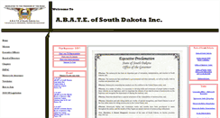 Desktop Screenshot of abatesd.com